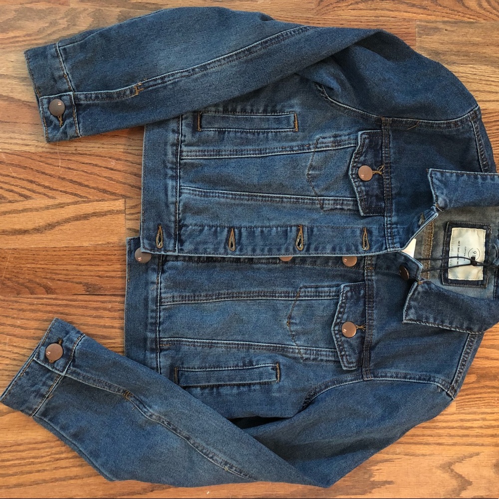 COTTON ON 91 Blue Jean Denim Jacket Size 4